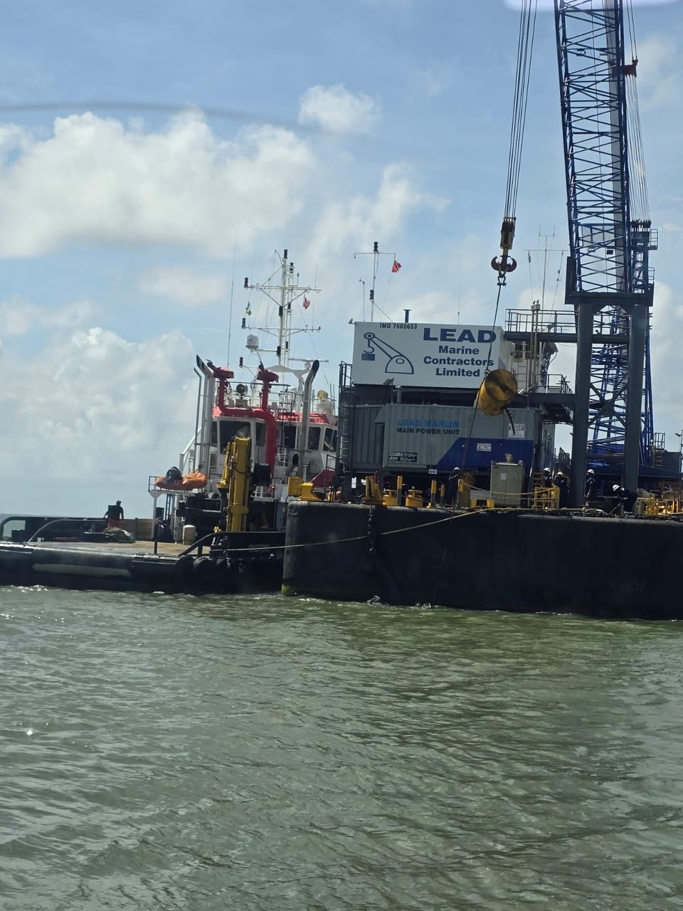 LEAD Marlin — Crane Barge & Pile Driver
